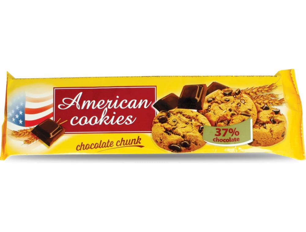 American cookies čokolada 150 g Akcija u trgovini Boso