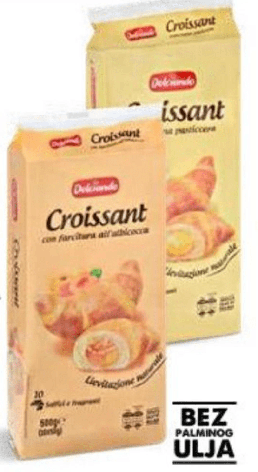 Croissant 500 g Dolciando Akcija u trgovini Eurospin