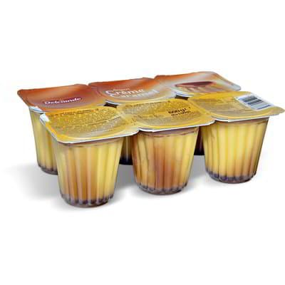 Mliječni desert Caramel 6 x 100 g Akcija u trgovini Eurospin