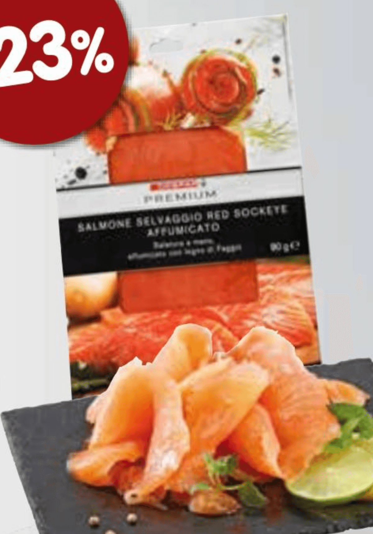 Losos dimljeni 80 g Despar Premium Akcija u trgovini Interspar