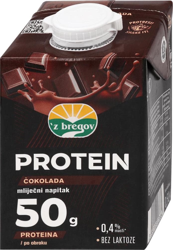 'Z bregov Proteinski napitak 500 g Akcija u trgovini Plodine