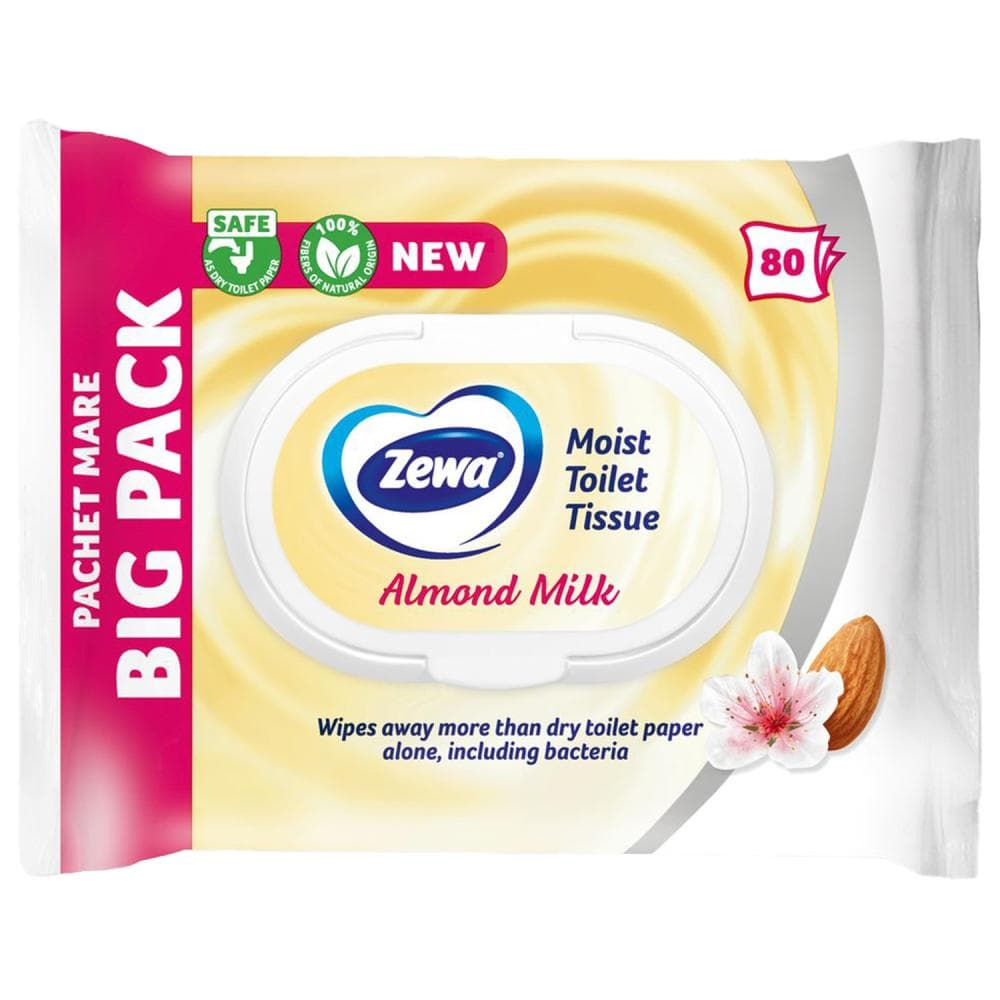 Zewa Almond Milk XXL Vlažni toaletni papir 80/1 Akcija u trgovini Bipa
