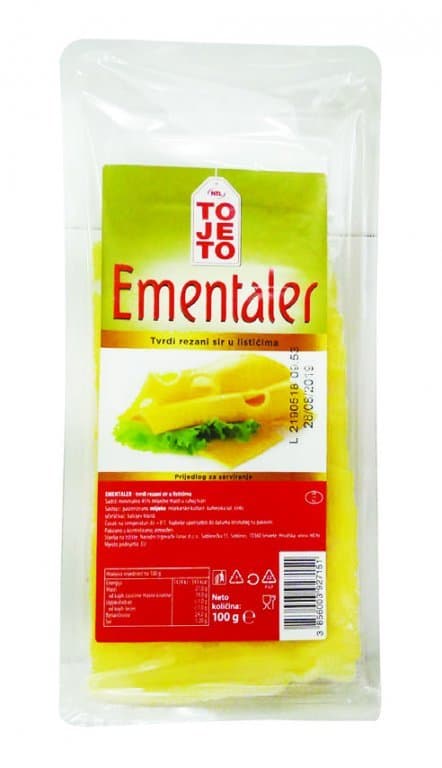ToJeTo sir edamac rezani 100 g Akcija u trgovini 365 Market