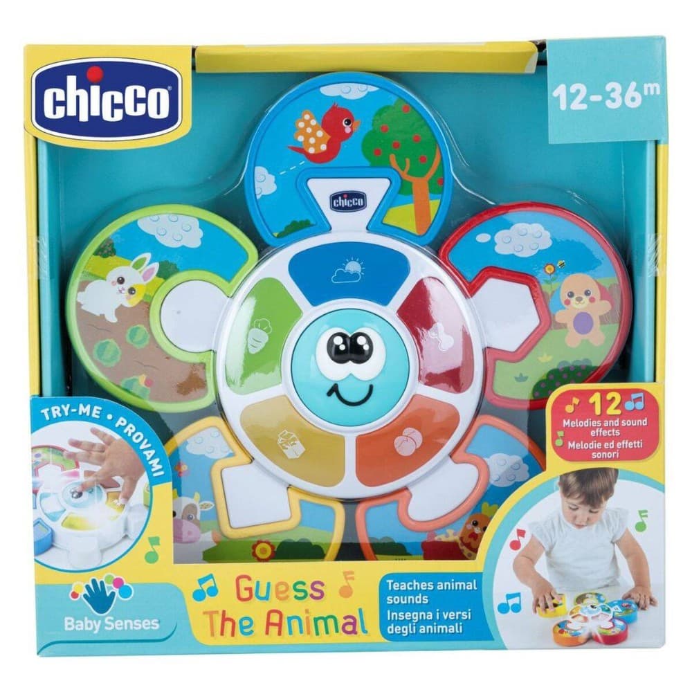 Edukativna igra Chicco pogodi koja životinja 25x25x5 cm Akcija u trgovini KTC