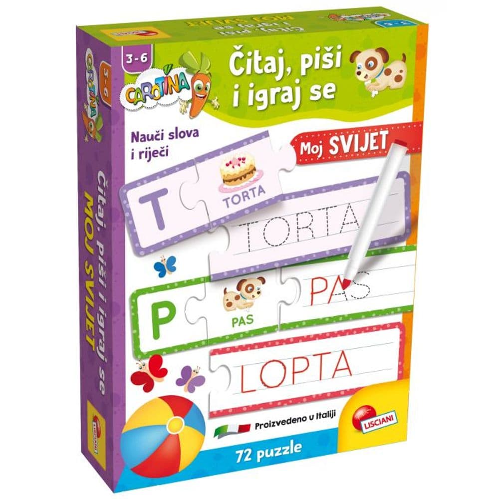 Edukativna igra - čitaj i piši Akcija u trgovini KTC