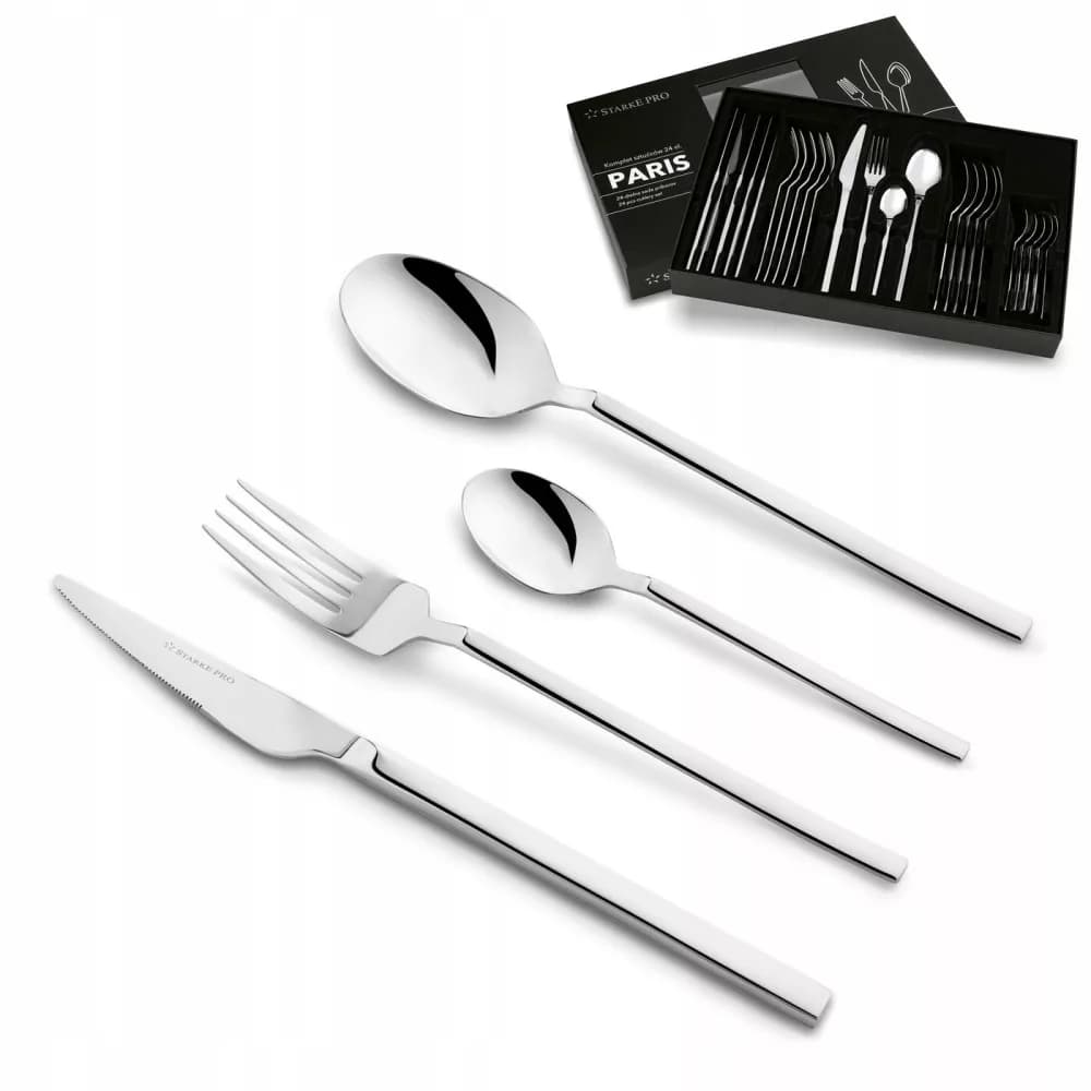 Pribor za jelo Paris 30-dijelni set, 1 set Akcija u trgovini Interspar