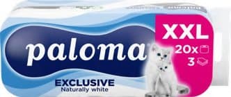 Paloma Exclusive toaletni papir 20 rola Akcija u trgovini Spar