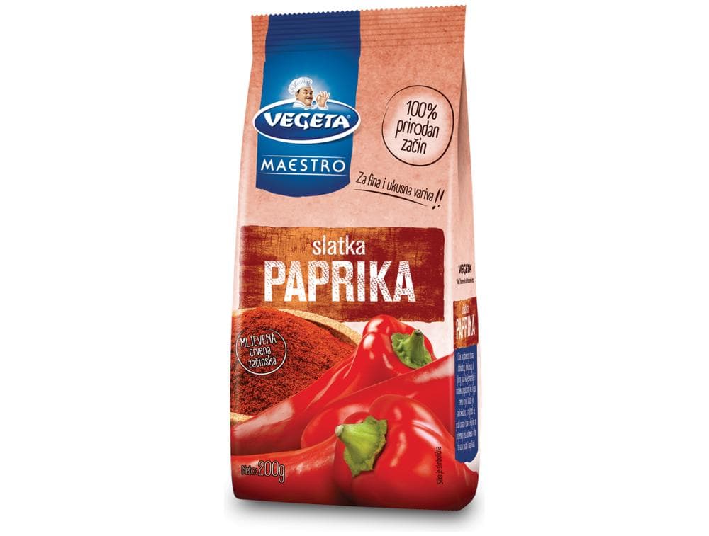 Paprika slatka, mljevena 200 g Podravka Akcija u trgovini KTC