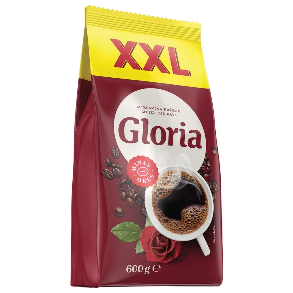 Gloria kava mljevena XXL 600 g Akcija u trgovini Lidl