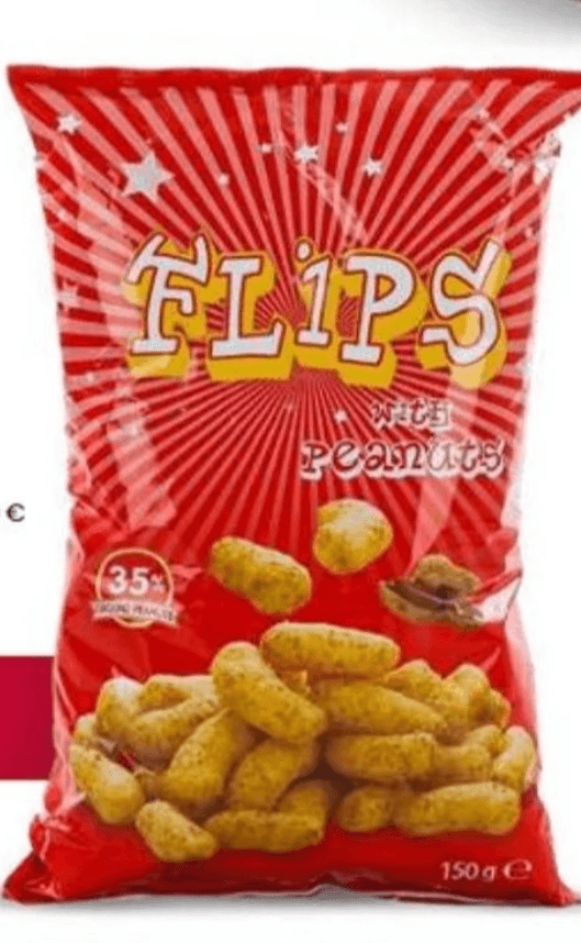 Flips s kikirikijem 35% 150 g Akcija u trgovini Eurospin