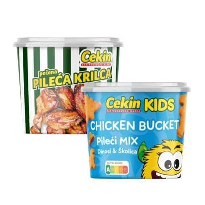 Vindija pileći mix Chicken Bucket 500 g Akcija u trgovini Vrutak