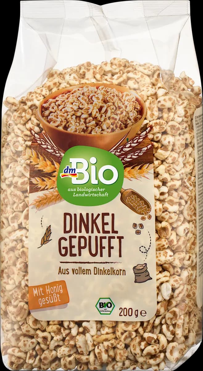 dmBio pirove pahuljice s medom 200 g Akcija u trgovini Dm