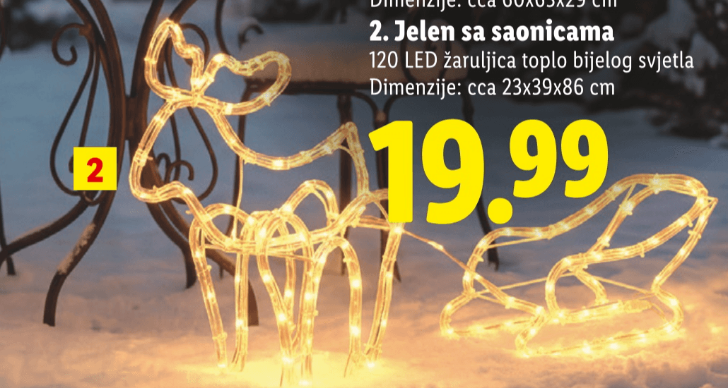 Livarno LED svjetleće figure Akcija u trgovini Lidl