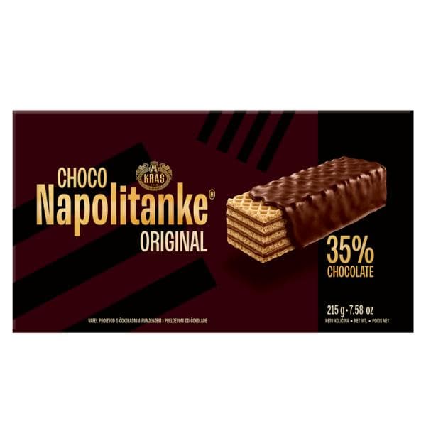 Čokoladne napolitanke Kraš 215 g Akcija u trgovini Spar