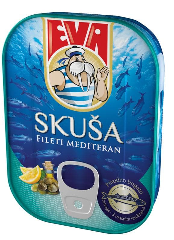 Eva Podravka Skuša 100 g Eva, Podravka Akcija u trgovini Tommy