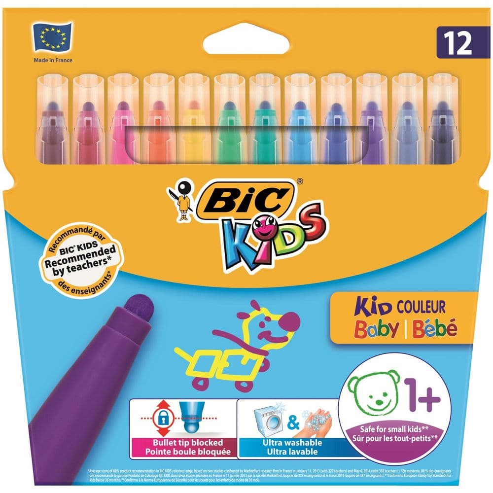 BIC flomasteri 12/1, pak Akcija u trgovini Konzum