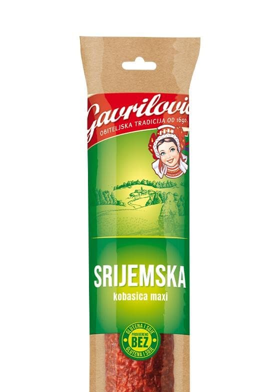 Gavrilović Kobasica Srijemska maksi 1 kg Akcija u trgovini NTL
