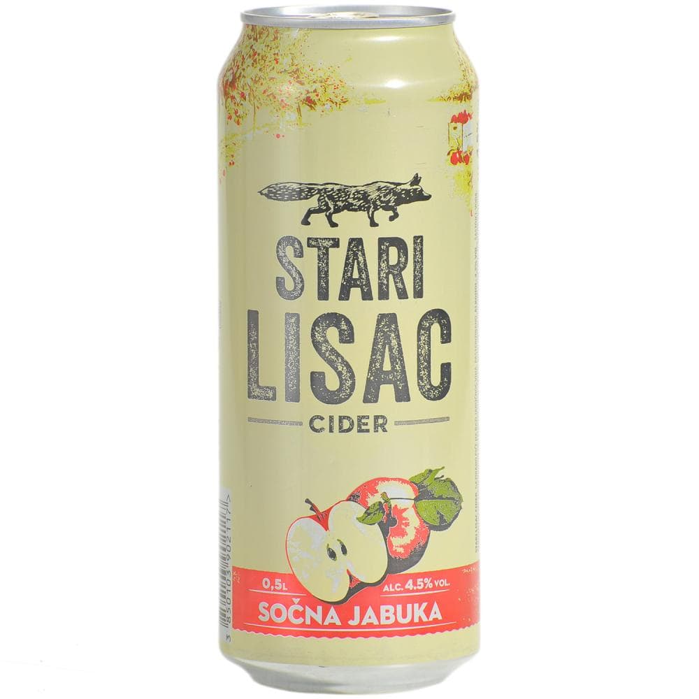 Stari Lisac Cider 0,5 l Akcija u trgovini Studenac