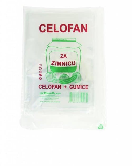 Celofan za zimnicu s gumicom 1 pak Akcija u trgovini NTL