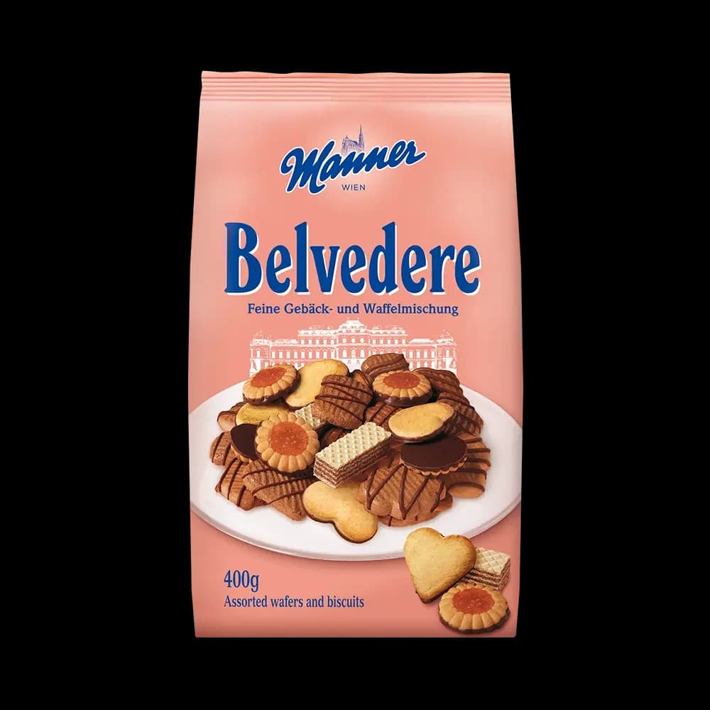 Manner Keks Belvedere 400 g Akcija u trgovini Studenac