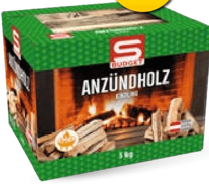 S Budget drvo za potpalu 5 kg Akcija u trgovini Spar