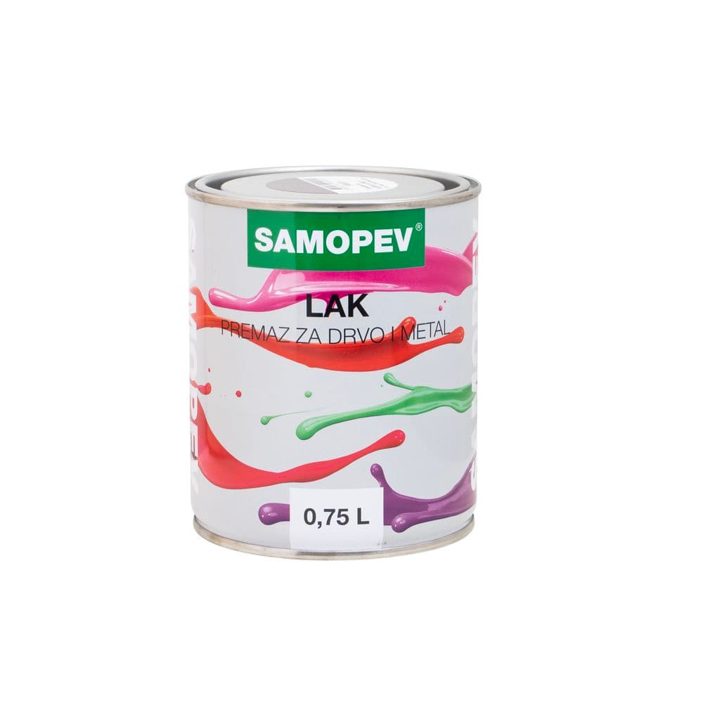 Lak za drvo i metal Samopev 0,75 l Akcija u trgovini Pevex