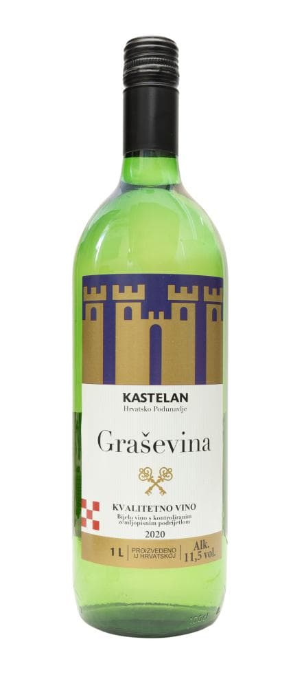Kastelan vino graševina 1 L Akcija u trgovini NTL
