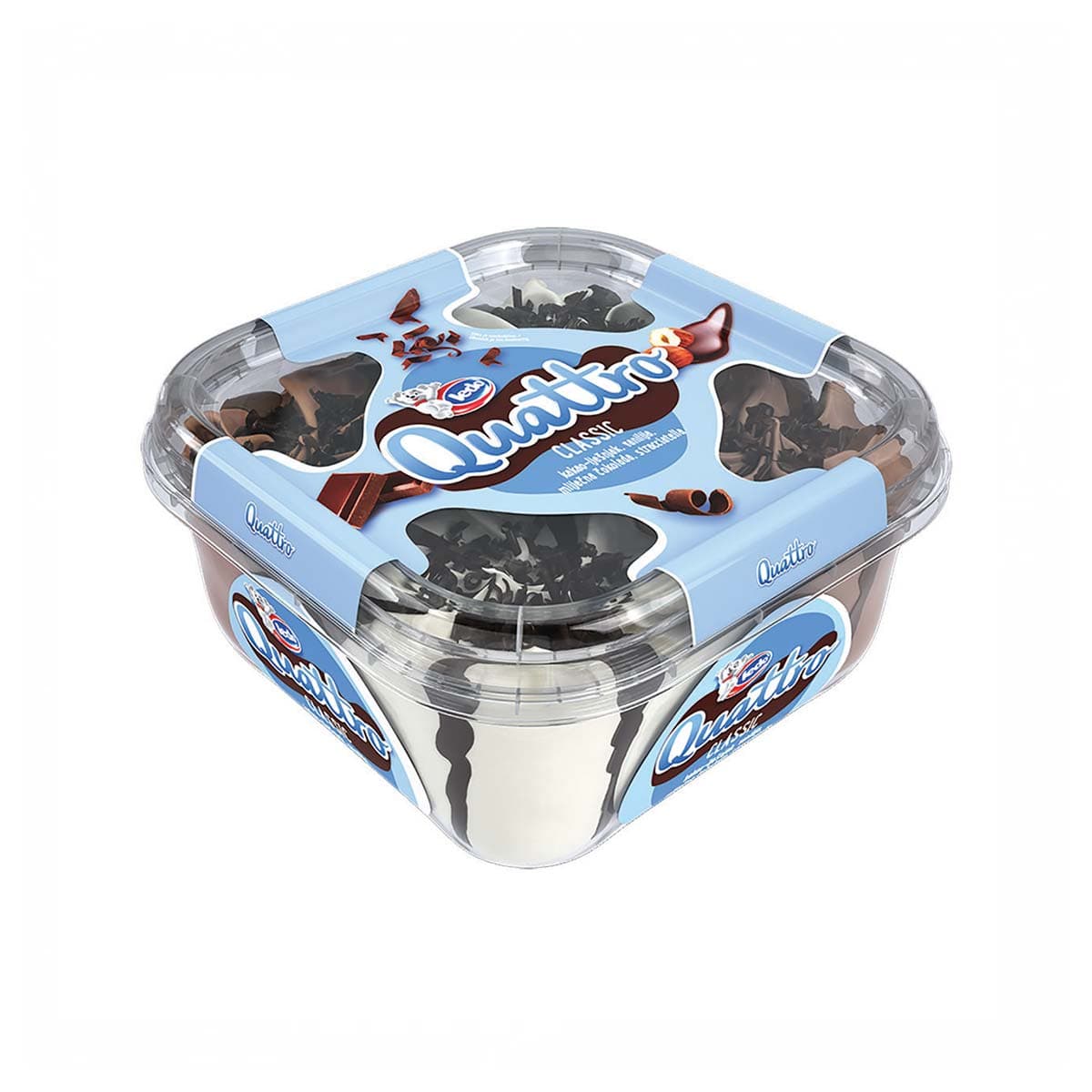Ledo sladoled Quattro classic, chocomania 900 ml Akcija u trgovini Studenac