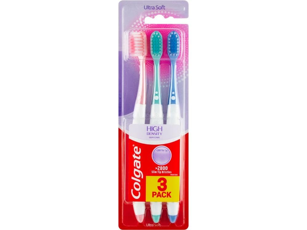 Colgate četkica za zube High Density Ultra Soft 3 kom Akcija u trgovini Dm
