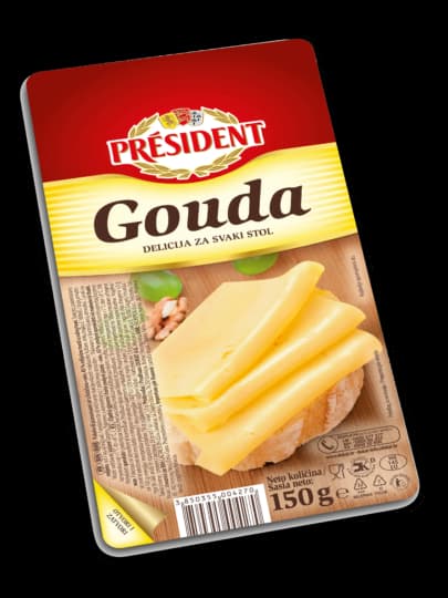 President sir naresci 150 g Akcija u trgovini Ribola