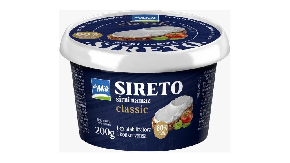 Dr Milk Sirni namaz 200 g Akcija u trgovini Pivac
