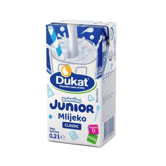 Dukat Junior mlijeko Classic 200 ml Akcija u trgovini Studenac