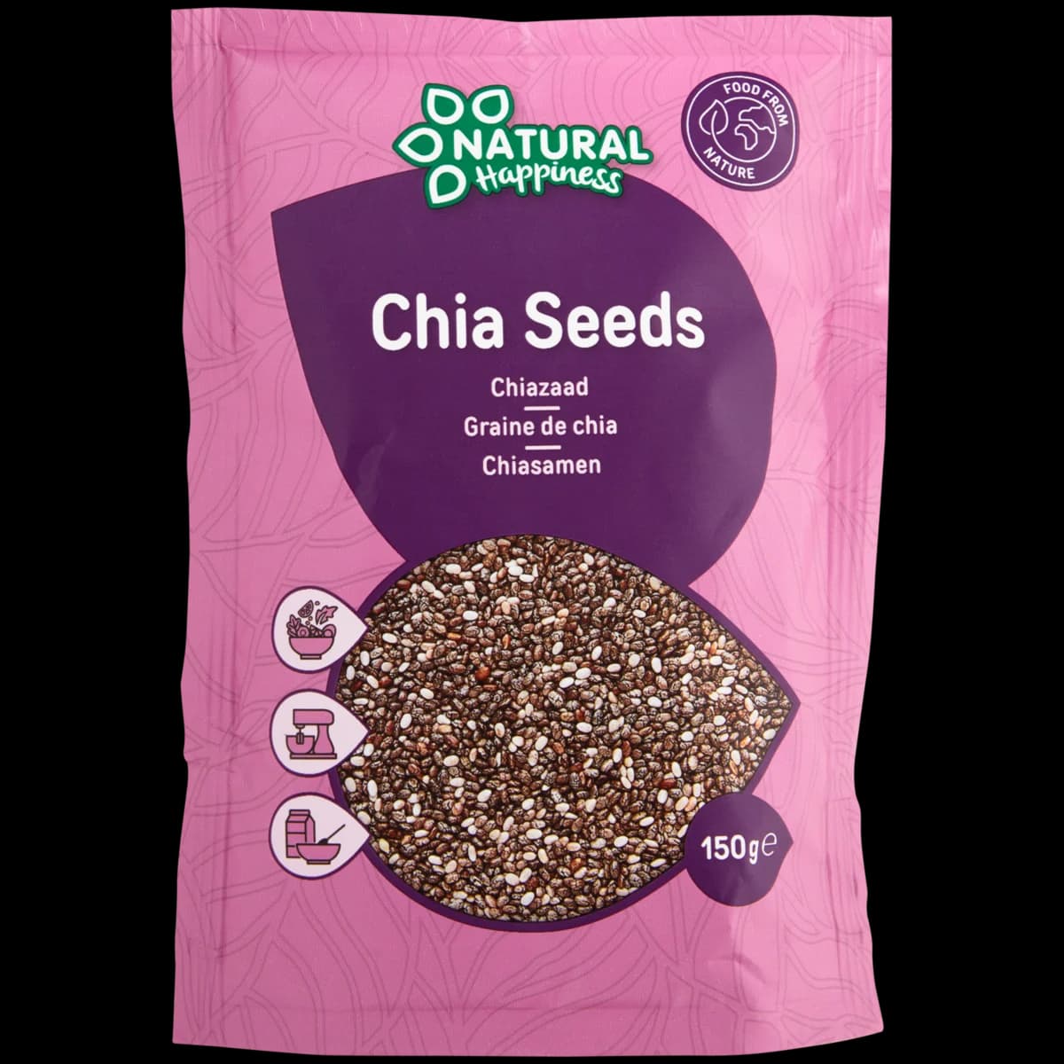 Natural Happiness chia 150 g Akcija u trgovini Action
