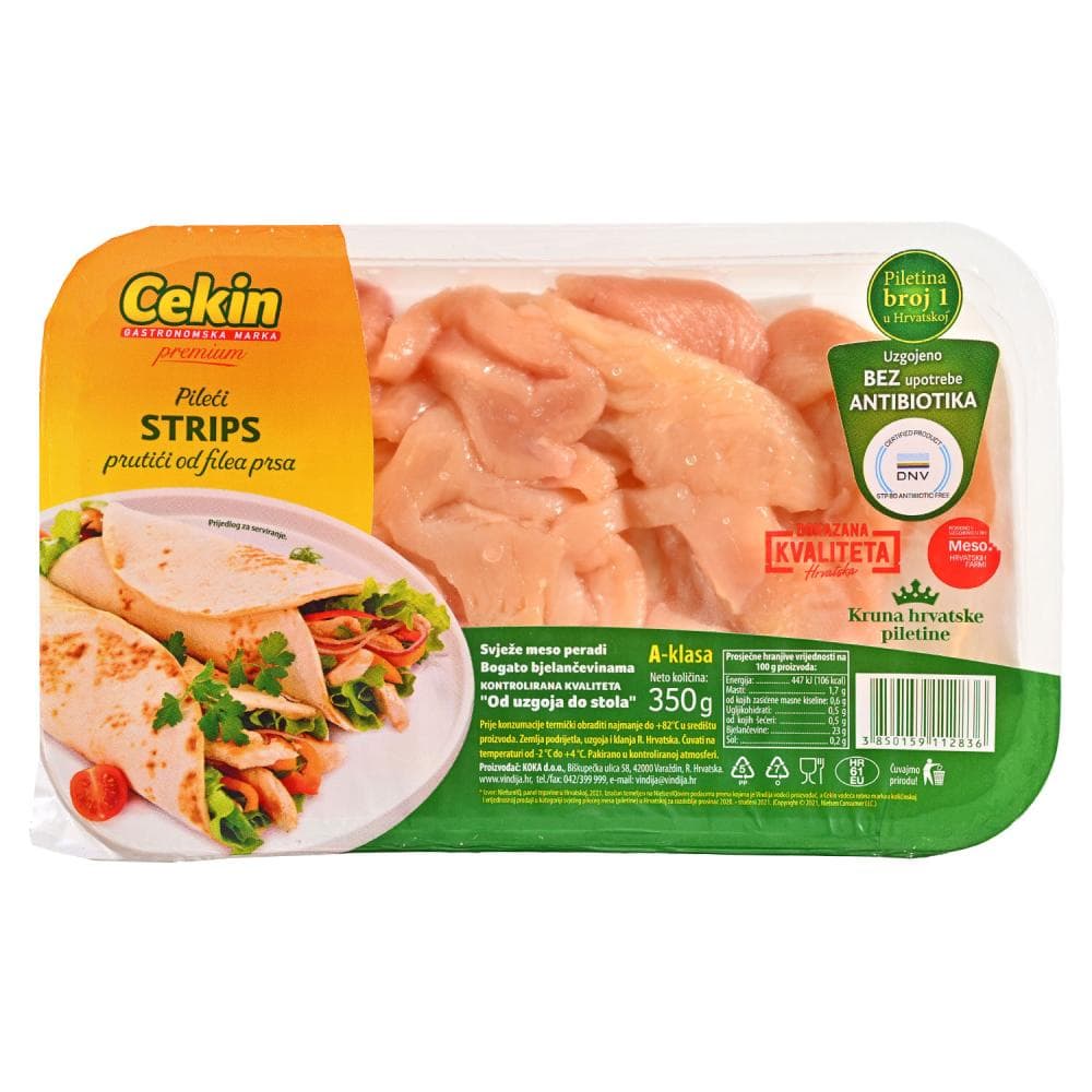 Cekin pileći prutići od filea prsa 350 g Akcija u trgovini Tommy