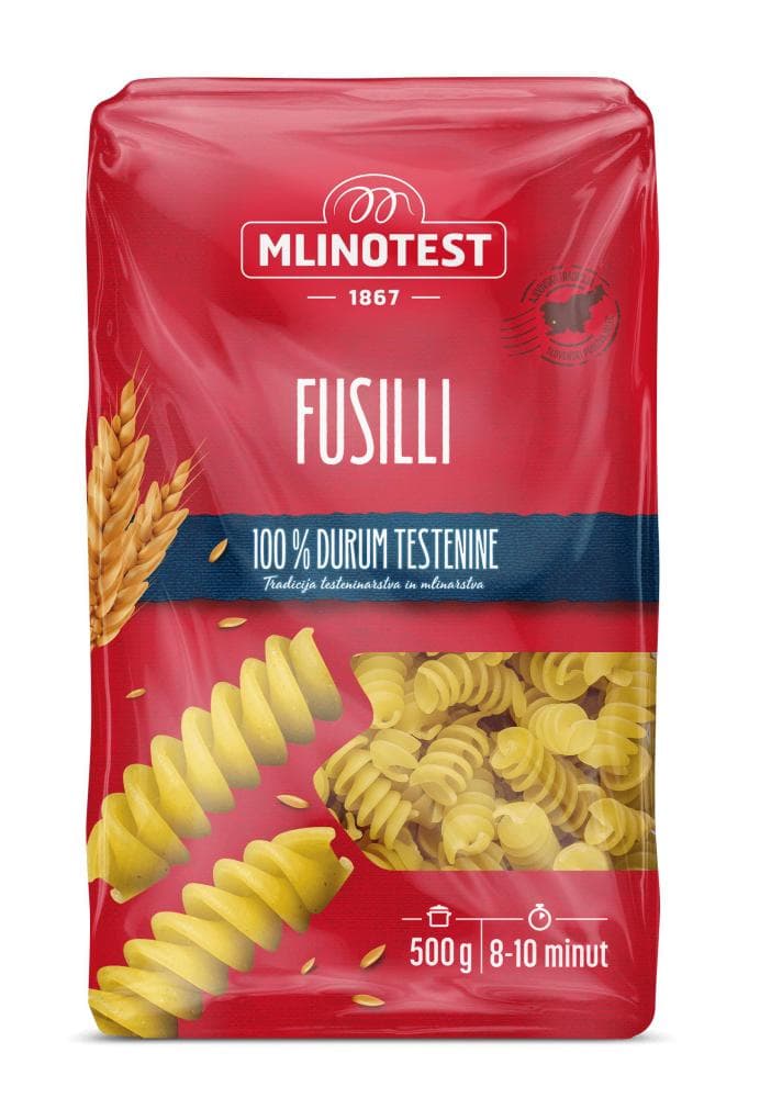 Mlinotest fusilli 500 g Akcija u trgovini KTC