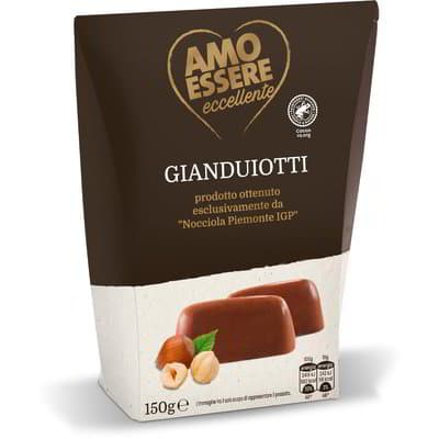Amo Essere praline Gianduiotti 150 g Akcija u trgovini Eurospin