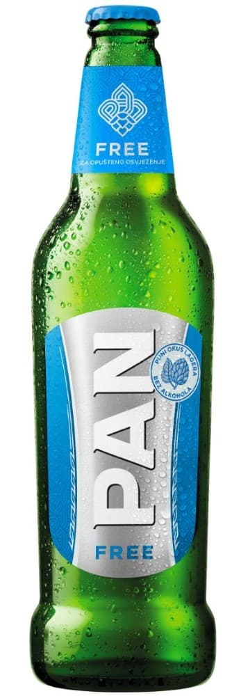 Pan pivo svijetlo bezalkoholno 500 ml Akcija u trgovini NTL