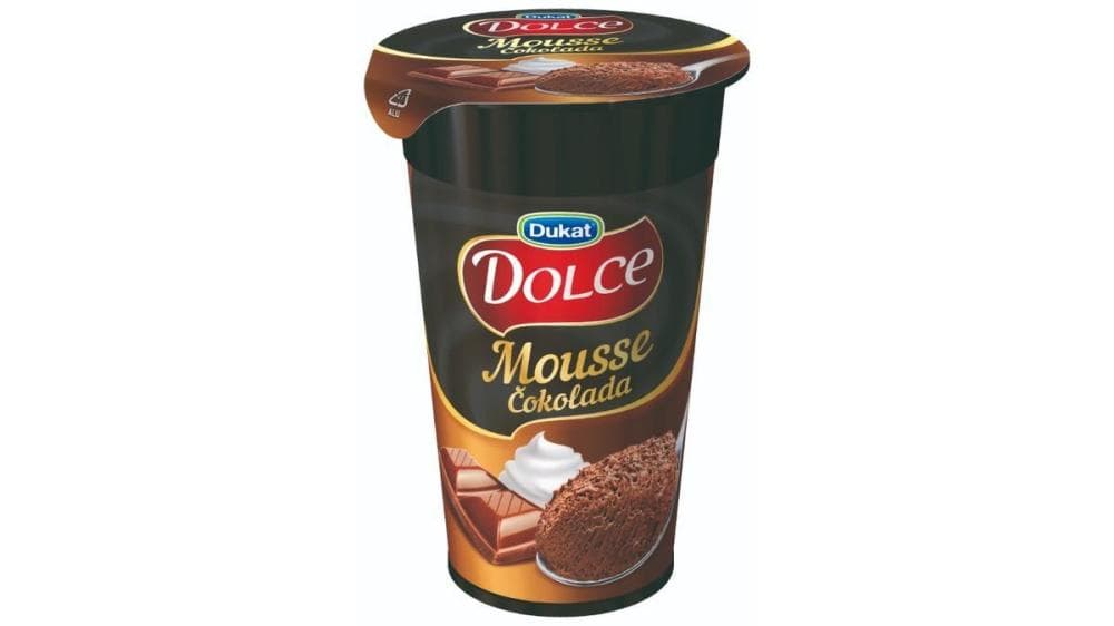 Dukat Mliječni desert Mousse Čokolada 100 g Akcija u trgovini Studenac
