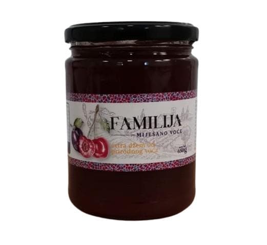 Džem extra Familija 670 g Akcija u trgovini KTC