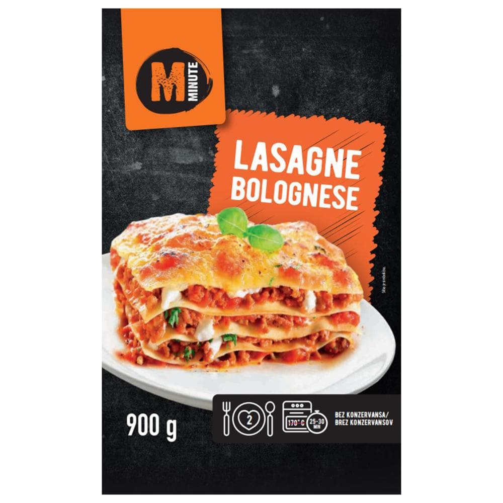 Minute Lasagne Bolognese 900g Akcija u trgovini Konzum