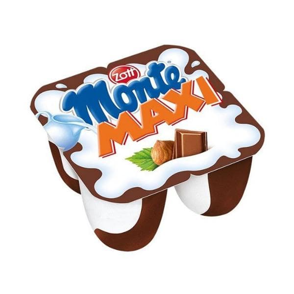 Zott Monte Maxi 4 x 100 g Akcija u trgovini Trgovina Krk
