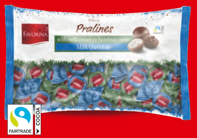 FAVORINA Crunchy praline 1 kg Akcija u trgovini Lidl