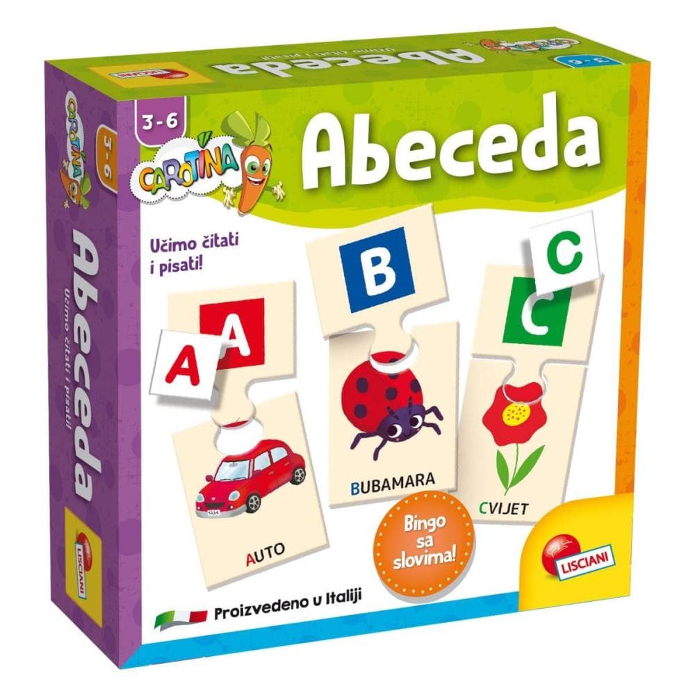 Edukativna igra abeceda i brojevi Akcija u trgovini KTC