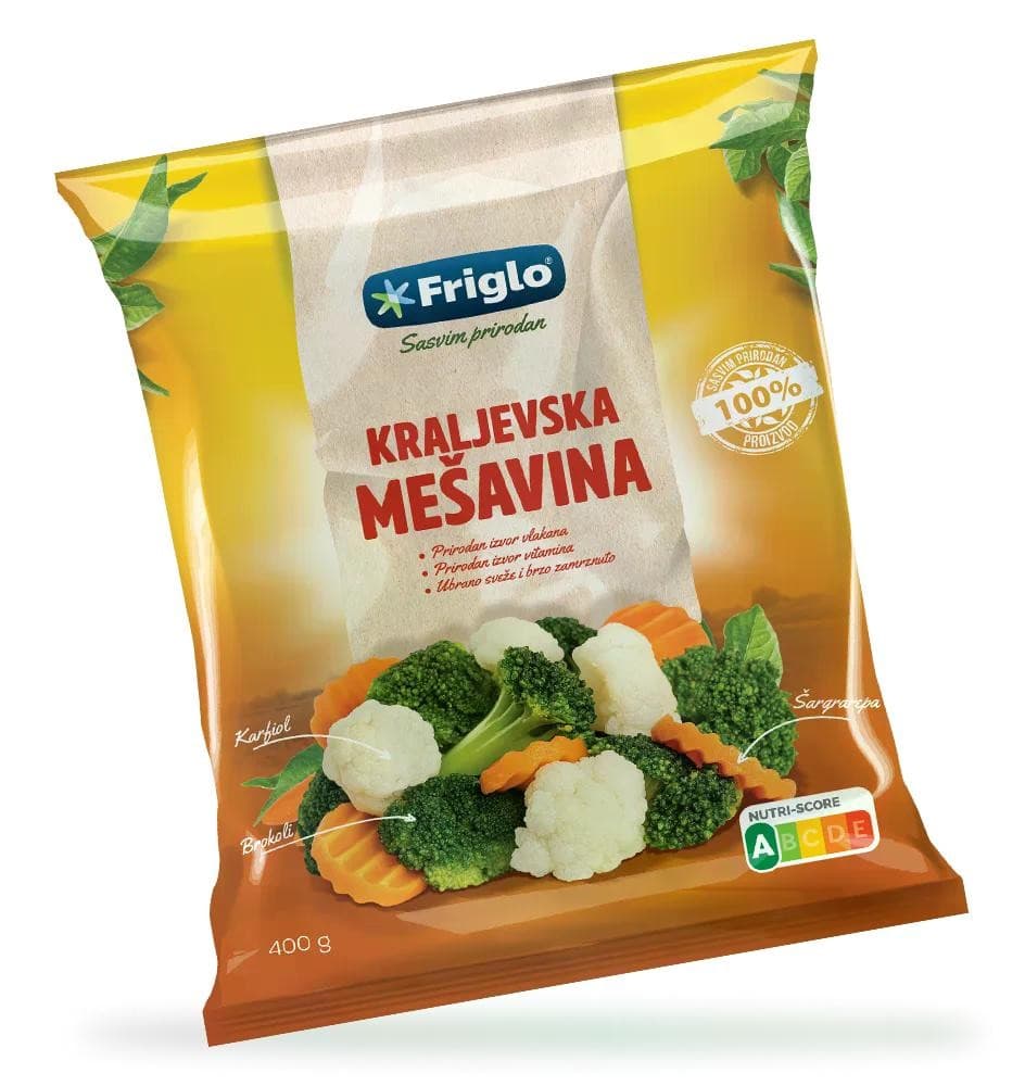 Friglo kraljevska mješavina 400 g Akcija u trgovini Pivac