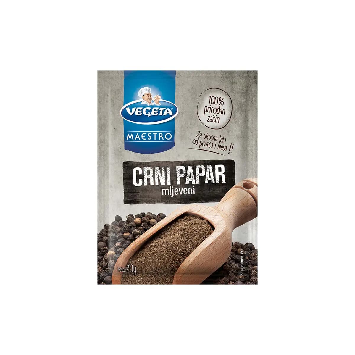 Vegeta Maestro papar 100 g Akcija u trgovini Konzum