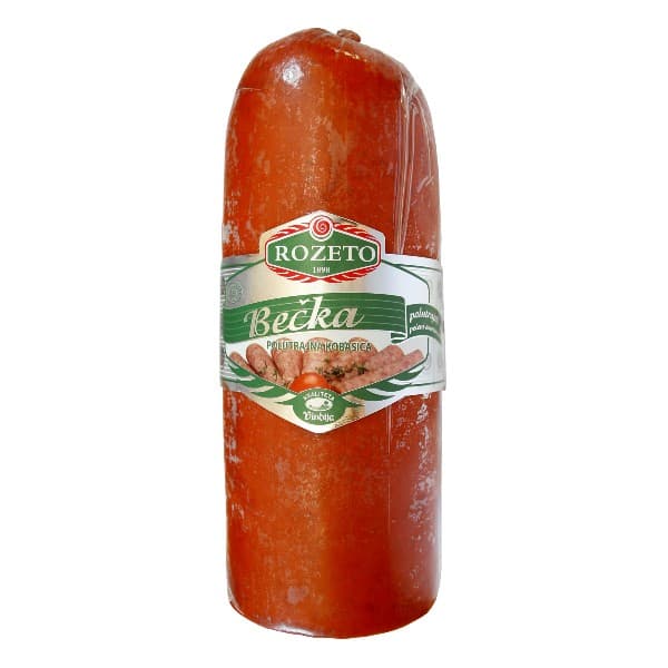 Rozeto bečka kobasica 1 kg Akcija u trgovini Gavranović