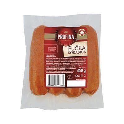 Profina Pučka Kobasica 350 g Akcija u trgovini Studenac