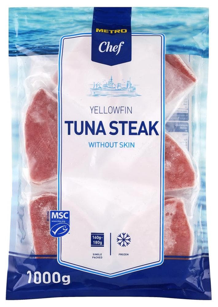Metro Chef tuna steak 1 kg Akcija u trgovini Metro