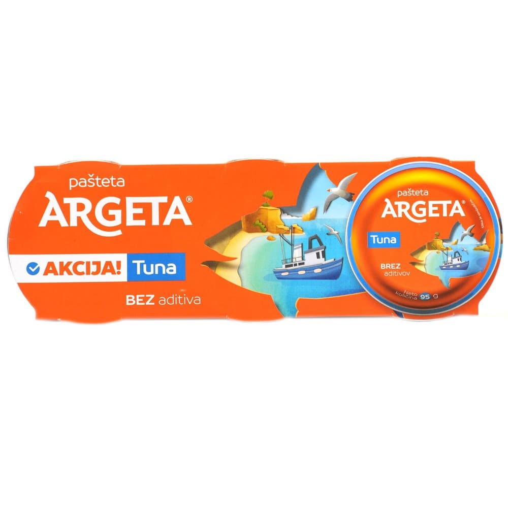 Argeta pašteta od tune 3 x 95 g Akcija u trgovini Lidl