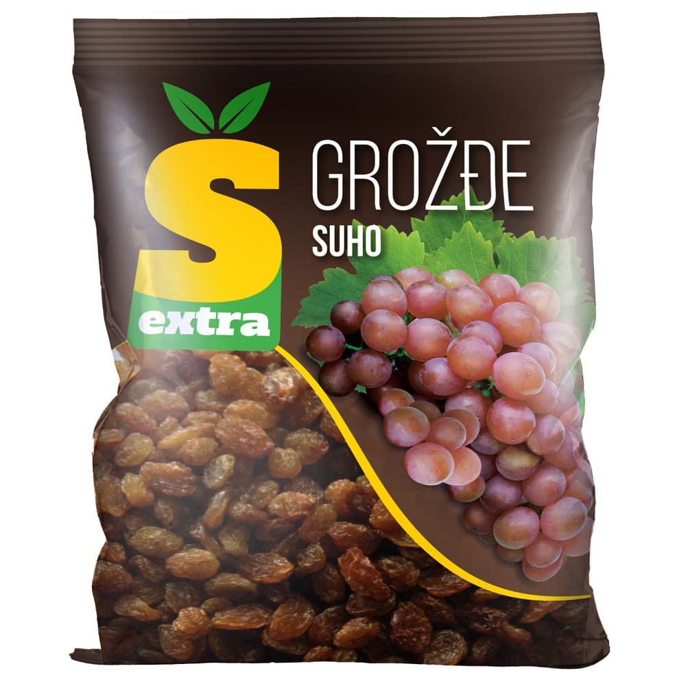 Suho grožđe Š extra 200 g Akcija u trgovini KTC